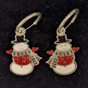 ⛄❤️⛄ SNOWMAN ⛄💚⛄ Earrings